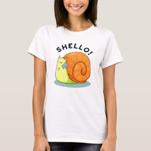 Shello Funny Snail Handy Pub T-Shirt