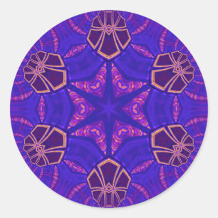 ShellSTAR-Aufkleber Runder Aufkleber