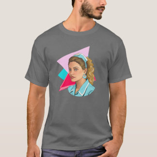 Shelly im Diner-Mädchen T-Shirt