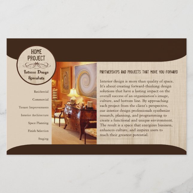 Shelly's Zuhause Project 8.5"x5.5"-Flyer Flyer (Vorne)