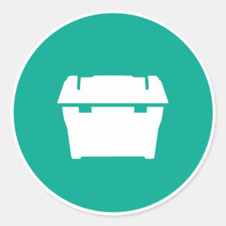 ShelterBox-Aufkleber Runder Aufkleber