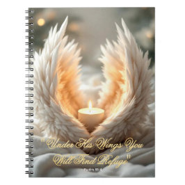 Sheltering Wings - Christian Prayer & Hope Journal Notizblock