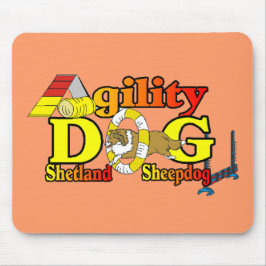 Sheltie Agility Shetland Sheepdog Geschenke Mousepad