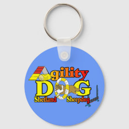 Sheltie Agility Shetland Sheepdog Geschenke Schlüsselanhänger