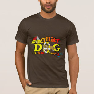 Sheltie Agility Shetland Sheepdog Geschenke T-Shirt