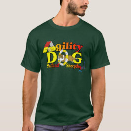 Sheltie Agility Shetland Sheepdog Geschenke T-Shirt