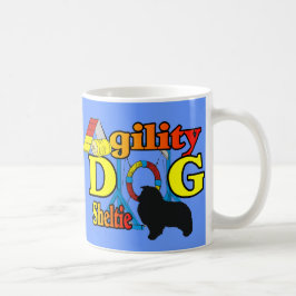 Sheltie Agility Shetland Sheepdog Geschenke Tasse