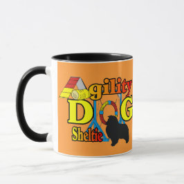 Sheltie Agility Shetland Sheepdog Geschenke Tasse