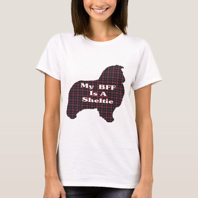 Sheltie BESTE FREUNDIN Geschenke T-Shirt (Vorderseite)