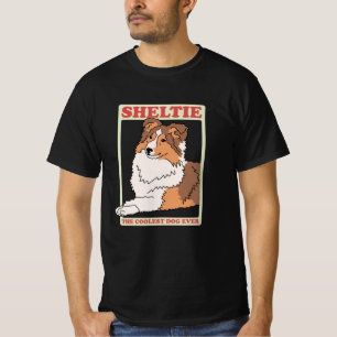 Sheltie Cooler Hund   Shetland Sheepdog T-Shirt