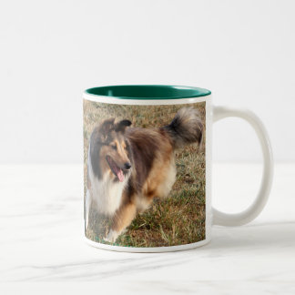 SHELTIE, DAS SPASS HAT ZWEIFARBIGE TASSE