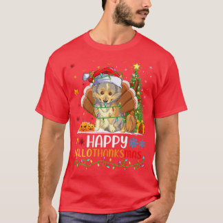 Sheltie Dog Lover Funny Happy Sheltie HelloDankeM T-Shirt