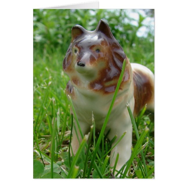 Sheltie Figurine (Vorne)