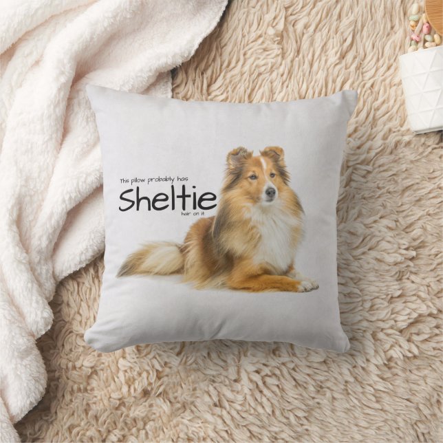Sheltie Hair Kissen (Decke)