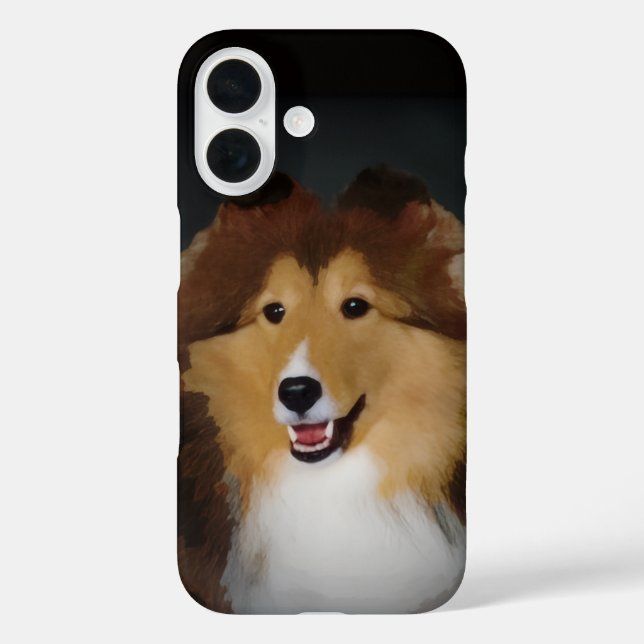Sheltie-Handyhülle Case-Mate iPhone Hülle (Rückseite)