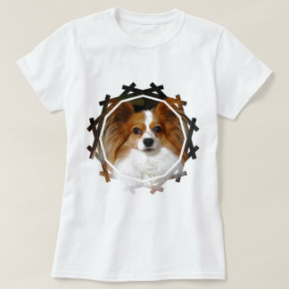 Sheltie Hundedamen-angepasster T - Shirt