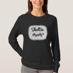 Sheltie-Hundefrau Damen Shetland Sheepdog T-Shirt