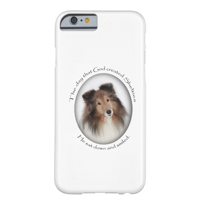 Sheltie iPhone 6 Fall Case-Mate iPhone Hülle (Rückseite)