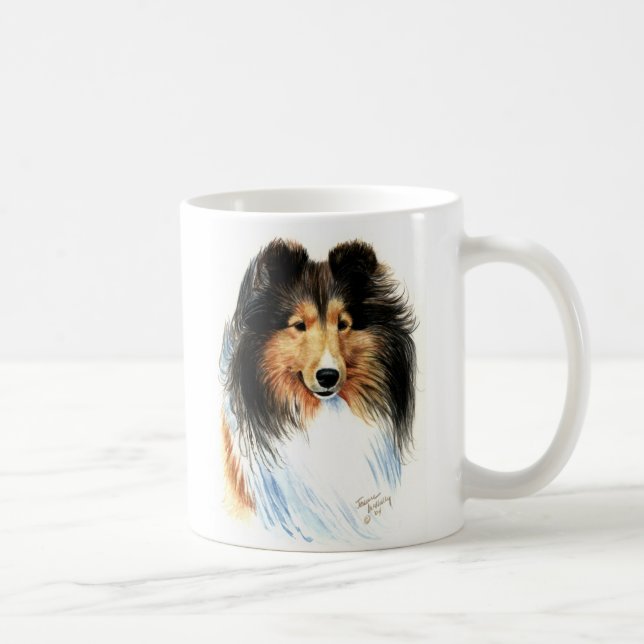 Sheltie Kaffeetasse (Rechts)