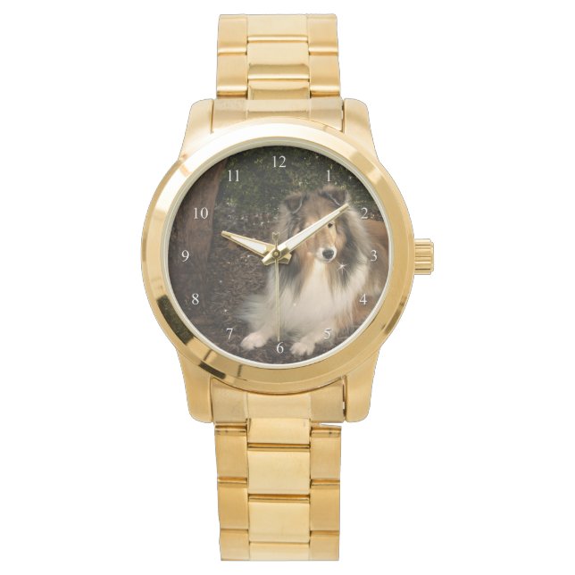 Sheltie Magic Watch Armbanduhr (Vorderseite)
