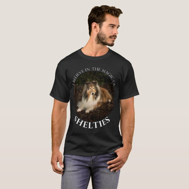 Sheltie Magie-T - Shirt (Vorne ganz)