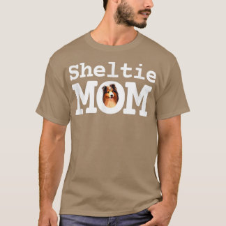 Sheltie Mama Niedlich Shetland Sheepdog T-Shirt