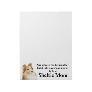 Sheltie Mama Notepad Notizblock