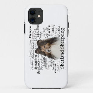 Sheltie Merkmal-Smartphone-Fall Case-Mate iPhone Hülle
