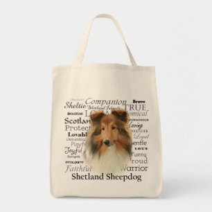 Sheltie Merkmal-Taschen-Tasche Tragetasche