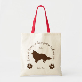 Sheltie Original-Tasche für Sie und Ihren Hund ト f Tragetasche