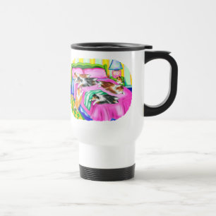 Sheltie Pink Comfort Reisebecher