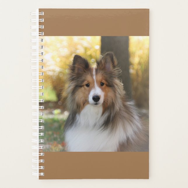 Sheltie Planner Planer (Vorderseite)