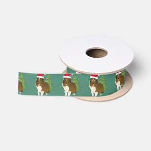 Sheltie Sankt Satinband