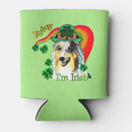 Sheltie St Patricks Day Dosenkühler