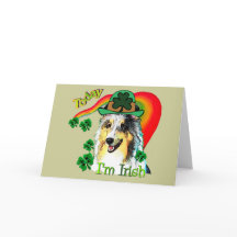 Sheltie St. Patricks Day