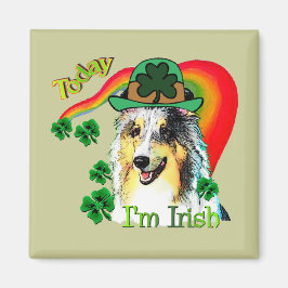 Sheltie St. Patricks Day Magnet