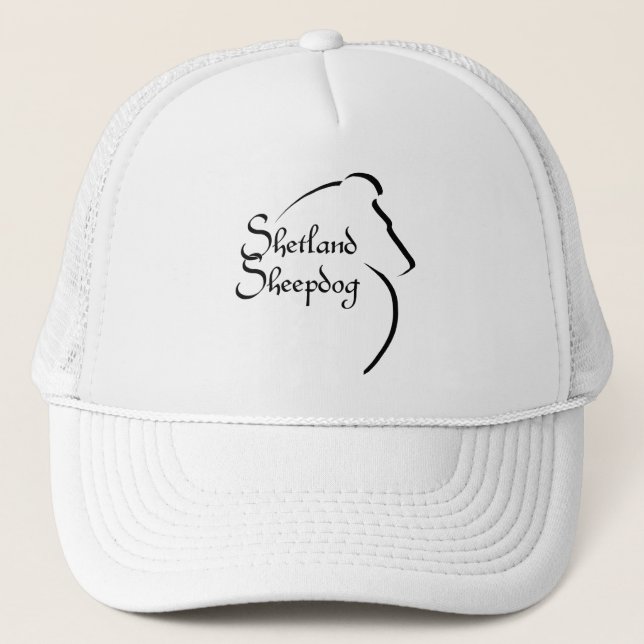 Sheltie Style Hat Truckerkappe (Vorderseite)