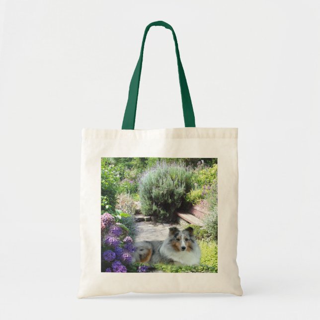 Sheltie Taschen-Tasche Tragetasche (Vorne)