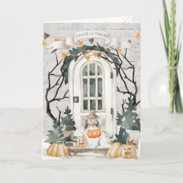 Sheltie Trick oder Treat Halloween Karte