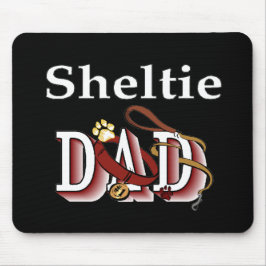 Sheltie Vater Geschenke Mousepad