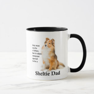 Sheltie Vater Tasse
