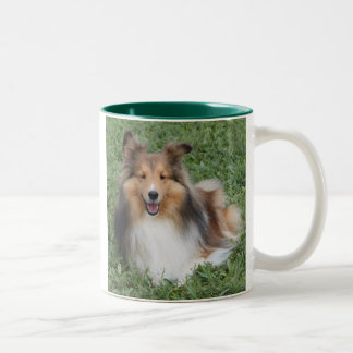 SHELTIE ZWEIFARBIGE TASSE