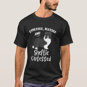 Shelties, Bi Schwarzer Sheltie, Sheltie Besessene T-Shirt