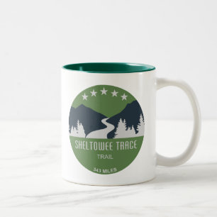 Sheltowee Wanderweg Kentucky Tennessee Zweifarbige Tasse