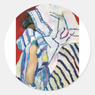 Shema YIsrael Runder Aufkleber