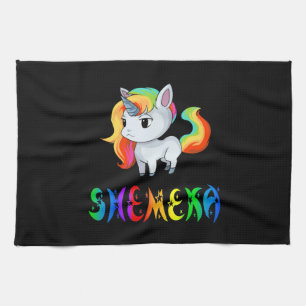 Shemeka Einhorn Geschirrtuch