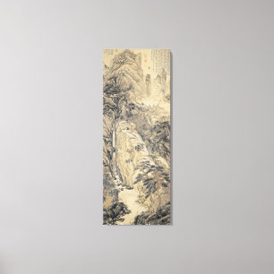 Shen Zhou / Lofty Mountain / Leinwanddruck