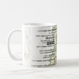 Shenandoah Karten-Tasse Tasse