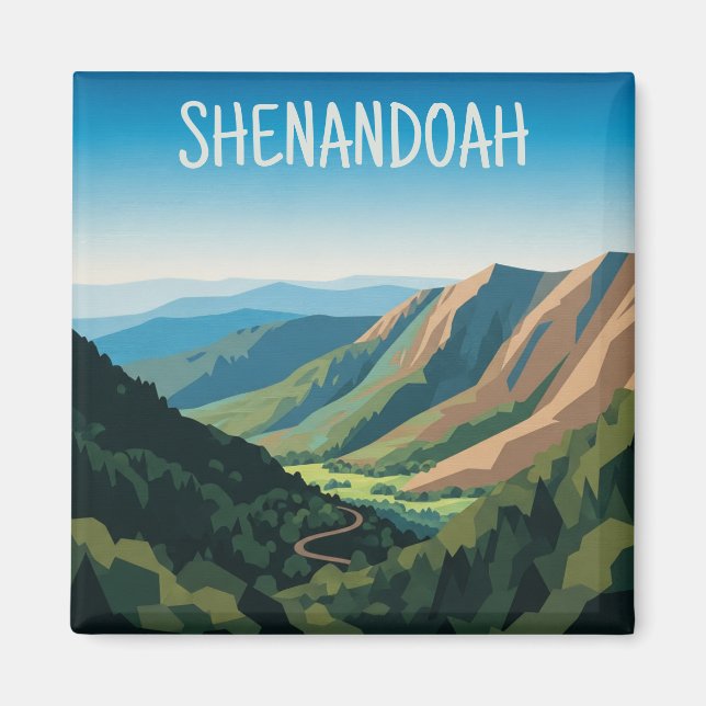 Shenandoah National Park Travel Magnet (Vorne)