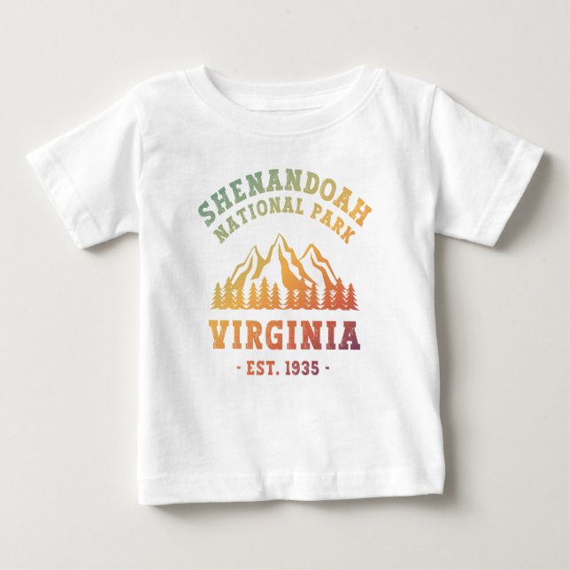 Shenandoah National Park Virginia USA Baby T-shirt (Vorderseite)